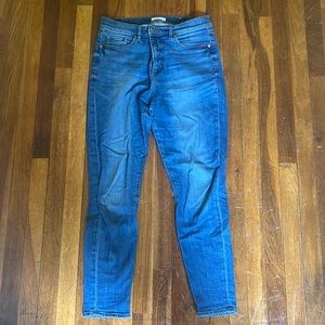Loft High Waist Skinny Jeans - Medium Wash